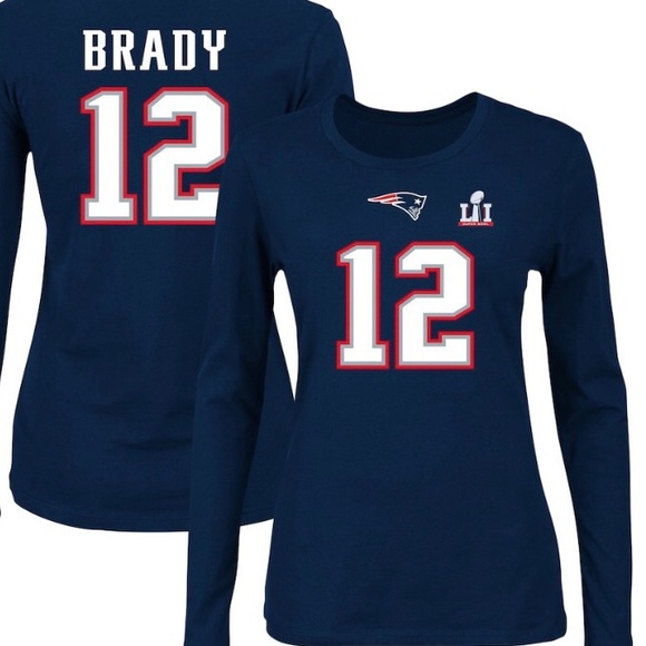 Majestic Tops - Patriots 🏈 Brady Super Bowl long sleeve